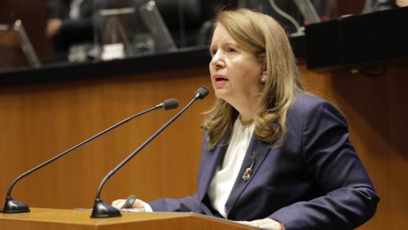 Se lanza Loretta Ortiz contra Lenia Batres por campaña judicial