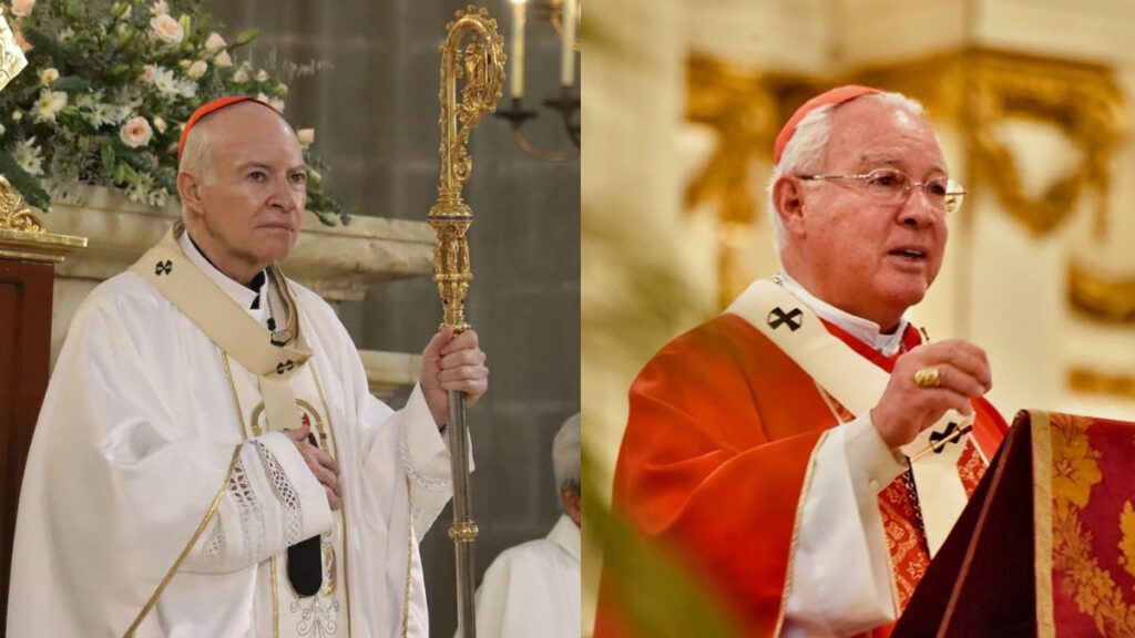 Los cardenales mexicanos Carlos Aguiar y Francisco Robles participarán en el cónclave para elegir al sucesor de Francisco