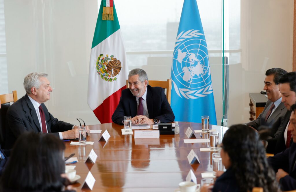 Alto comisionado de la ONU para Refugiados reconoce política inclusiva de México