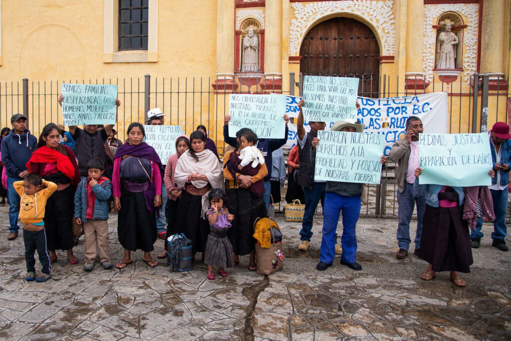 Los desplazamientos por violencia en México se duplicaron en 2024, hasta los 26 mil