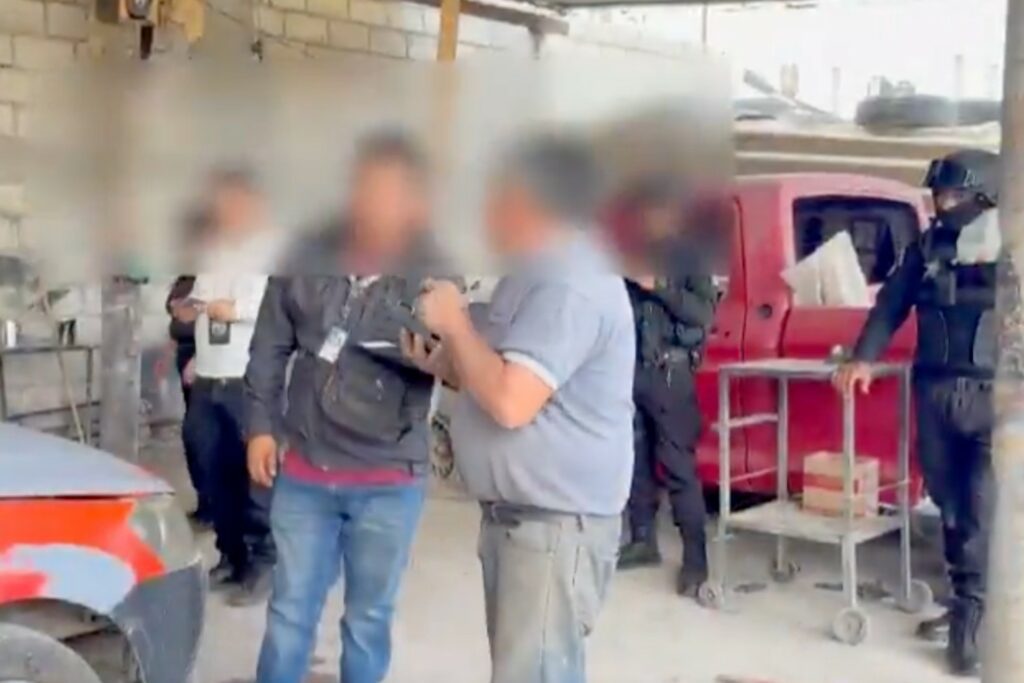 Se realizan 82 cateos en CDMX y Edomex dentro de la Operación Fortaleza contra robo de autopartes