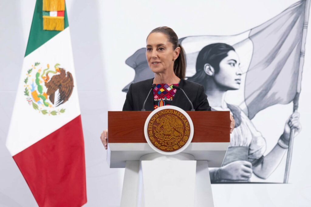Sheinbaum reconoce a trabajadores de México por el 1 de mayo