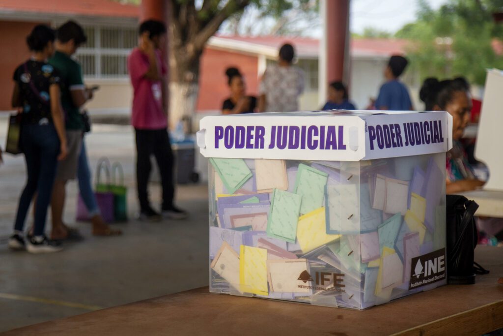 Participó entre el 12.57% y el 13.52% del padrón en la elección judicial